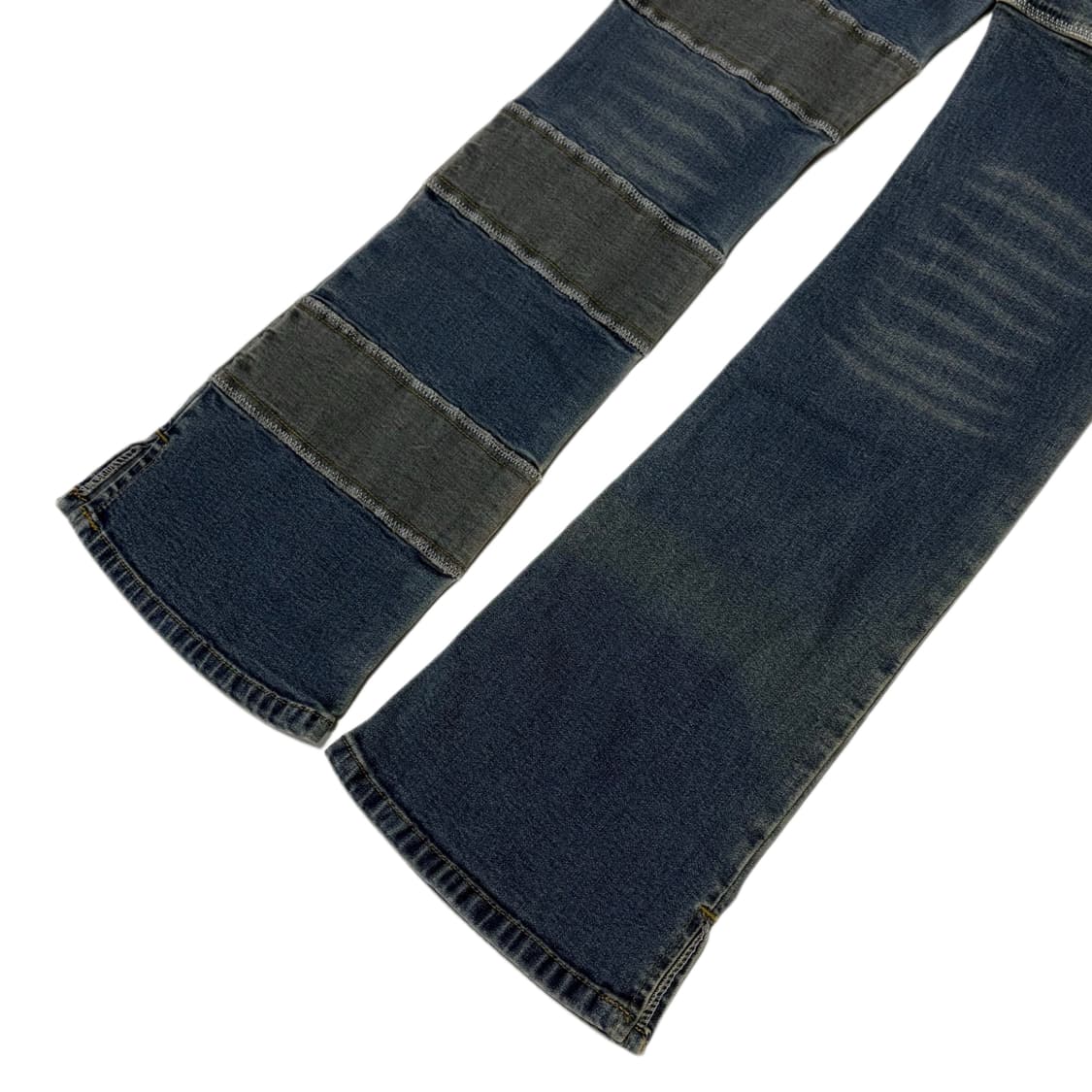 kinky patchwork boot cut jeans 상품이미지6