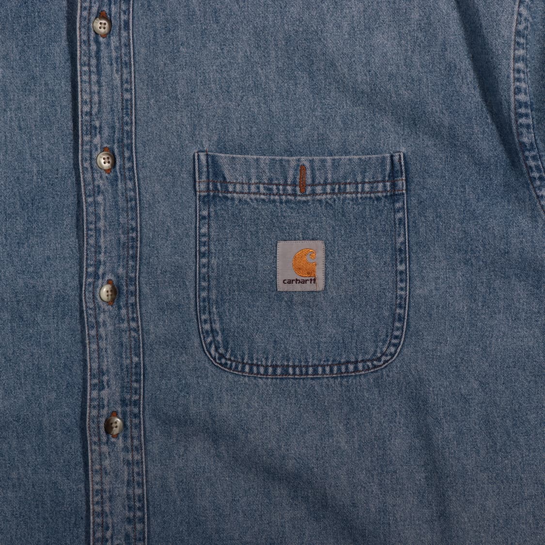 칼하트 데님 반팔셔츠 상품이미지3