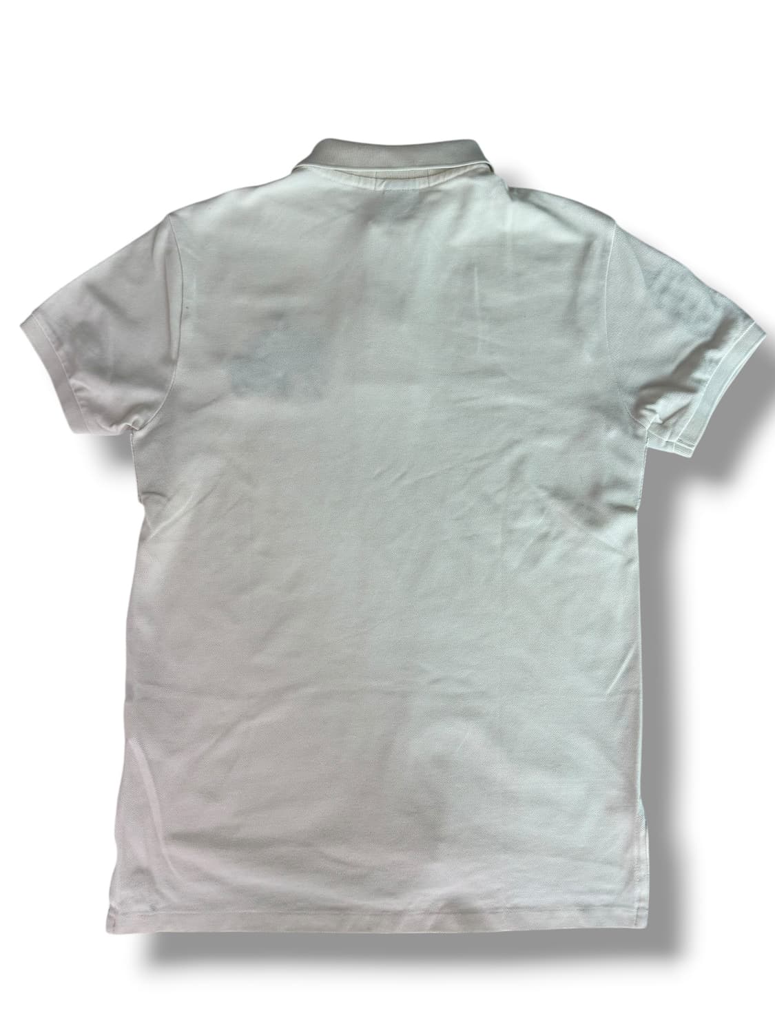 폴로 랄프로렌 아이보리 블루 빅포니 피케이 티셔츠 상품이미지3