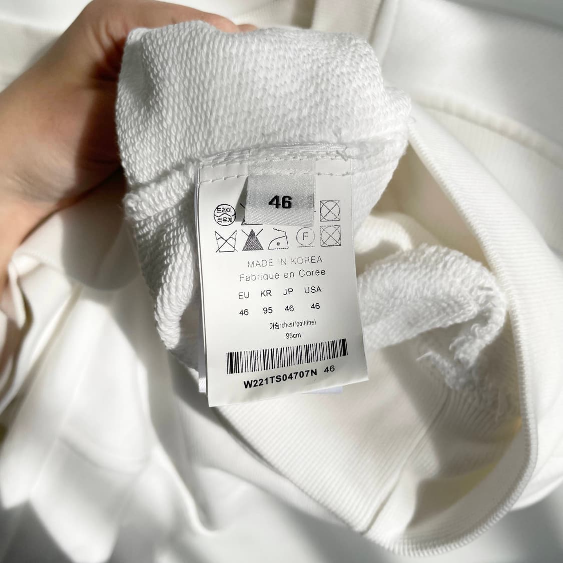 C1 우영미 맨투맨 M사이즈 상품이미지7