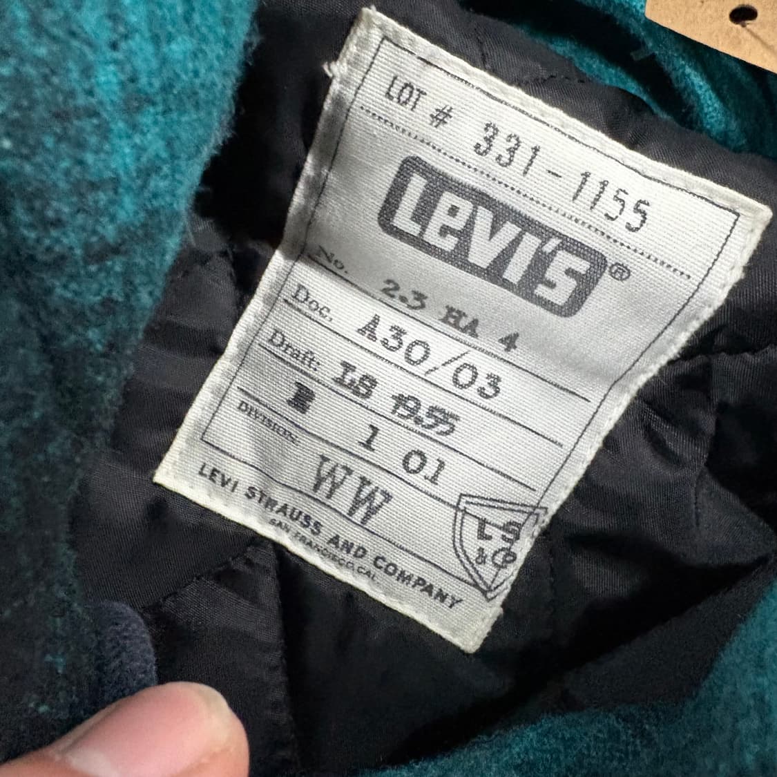 (100)리바이스체크후드자켓 상품이미지4