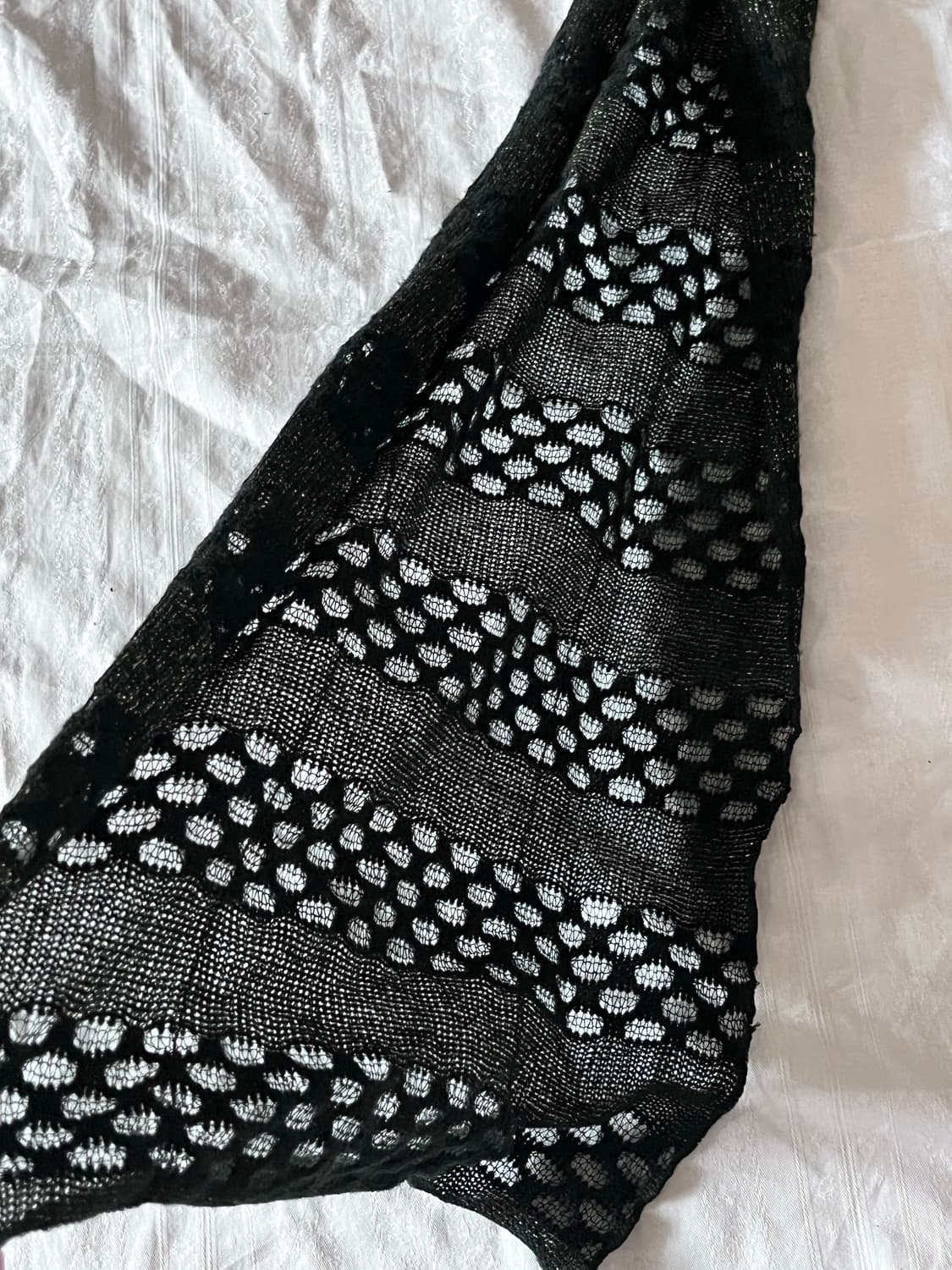 Rock Mood Vintage Striped Scarf 상품이미지3