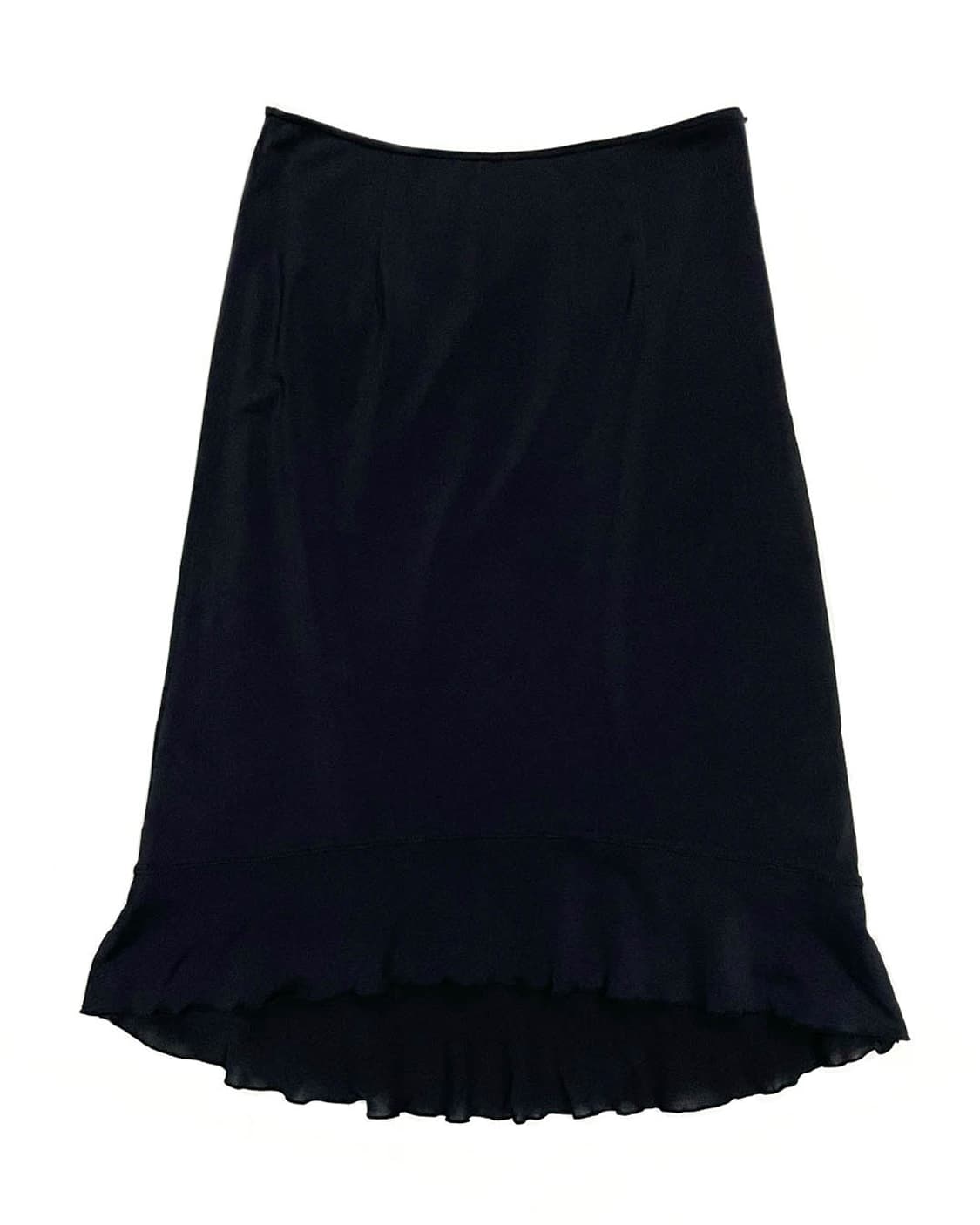 vintage 프릴 미디스커트 상품이미지1