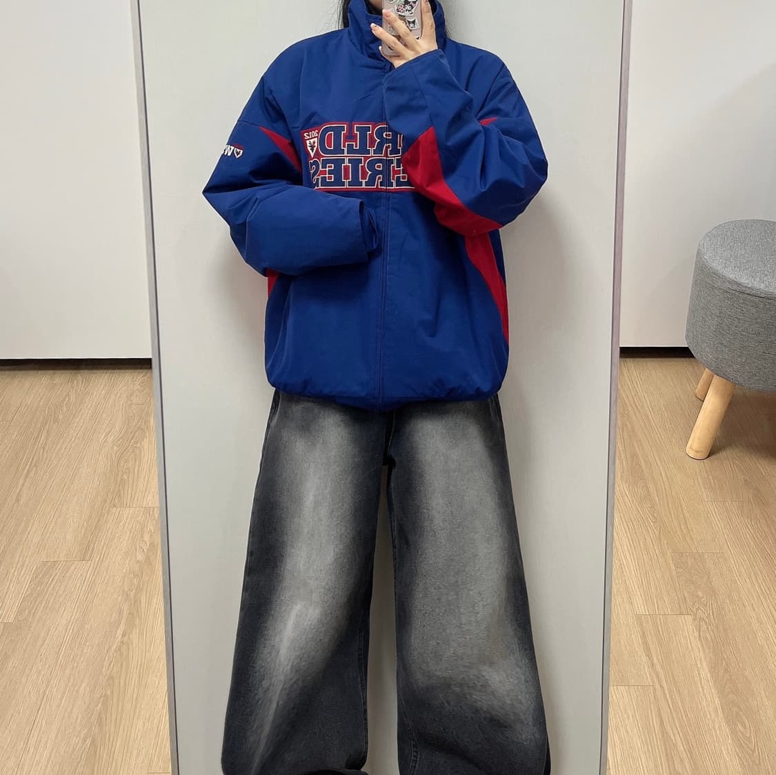 마제스틱 2012 월드시리즈 써마 베이스 바시티 자켓 상품이미지1