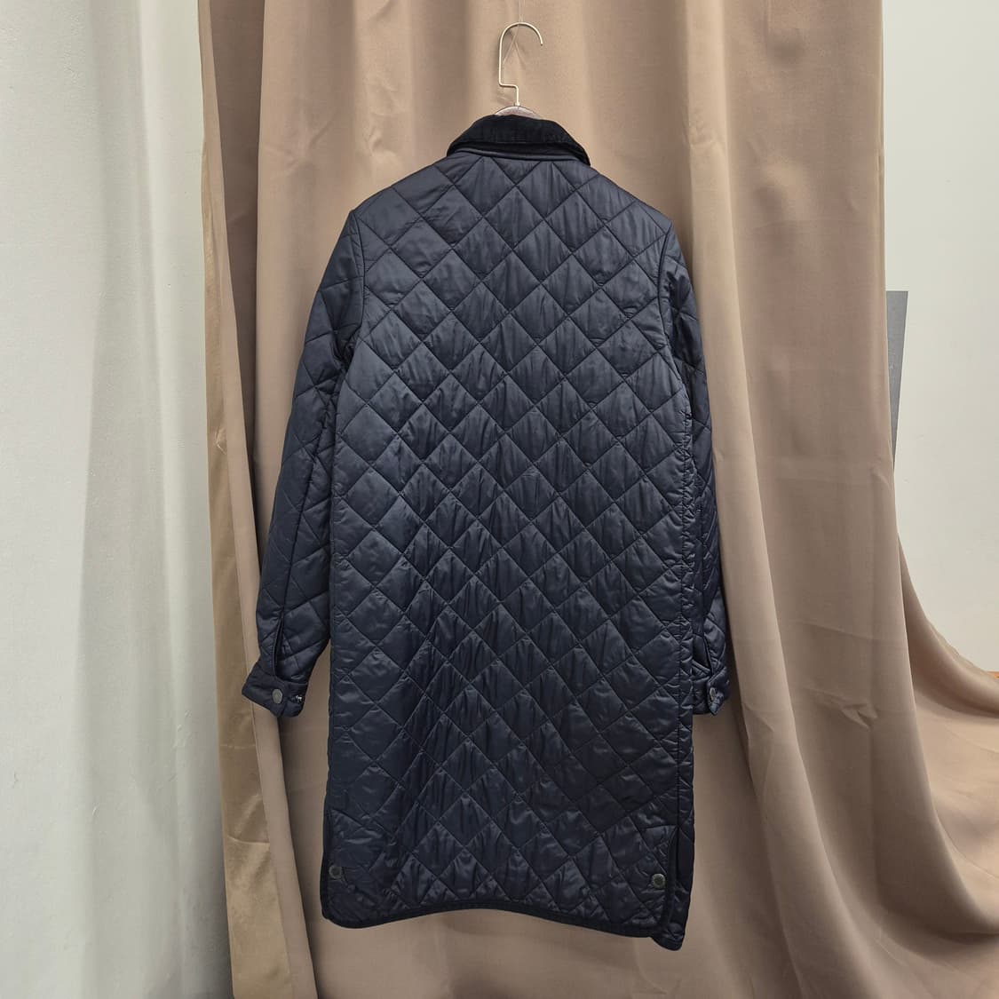 바버 롱 퀄팅 자켓 8사이즈 상품이미지4