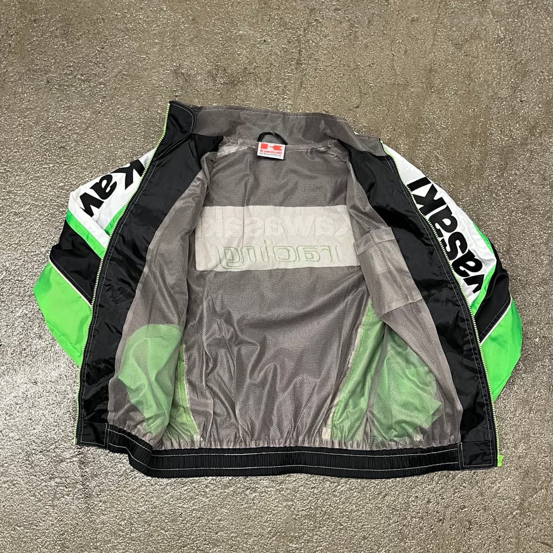 가와사키 레이싱 바람막이 자켓 (105) 상품이미지5