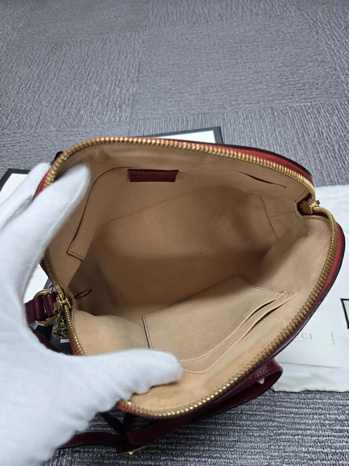 [특가][정품]구찌 오피디아 스웨이드 숄더백 상품이미지7