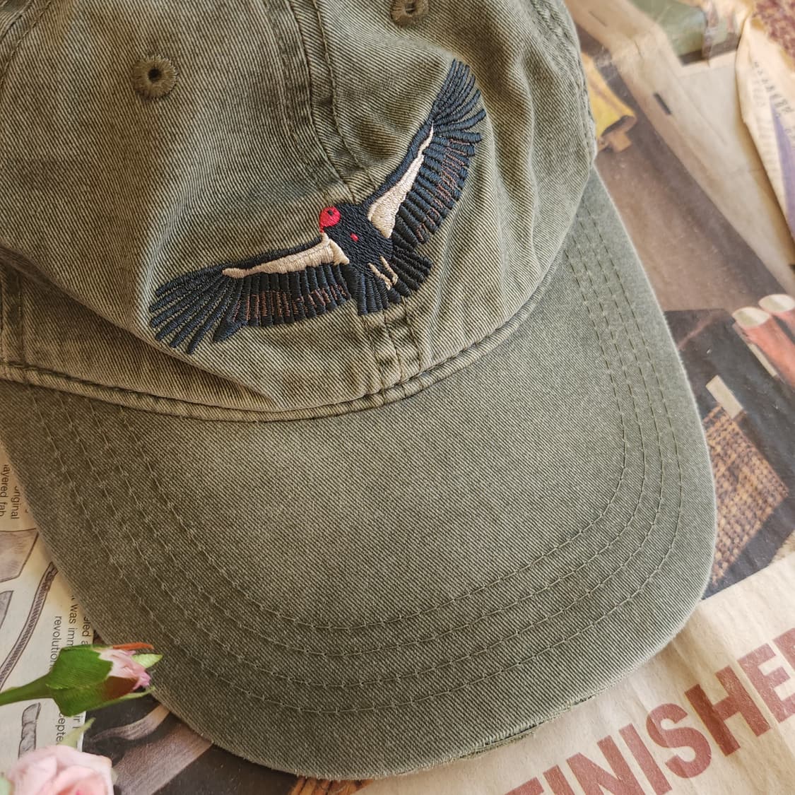 90s 빈티지 캡모자 애니멀 캡모자 트러커캡 미국 빈티지 독수리 F 상품이미지2