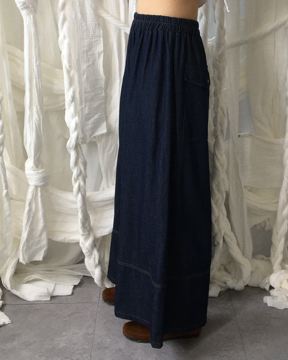 Wide fit denim pants 상품이미지5