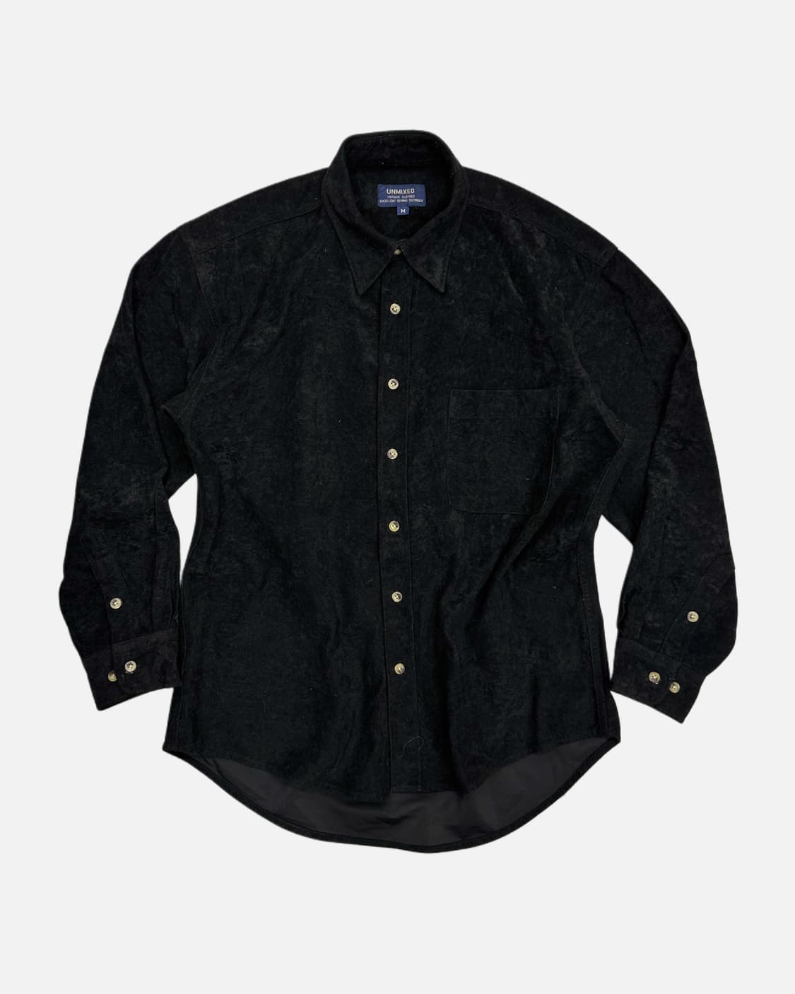 grunge velvet texture shirt 상품이미지1