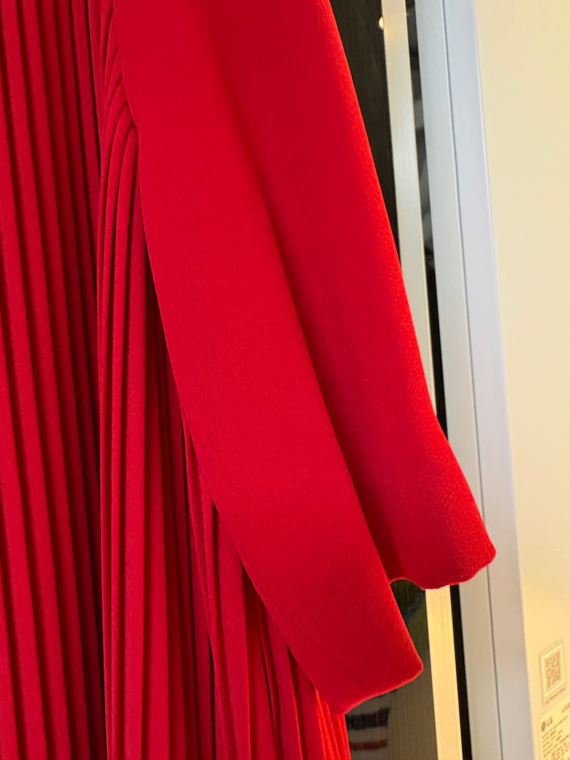 레드 롱원피스 상품이미지3