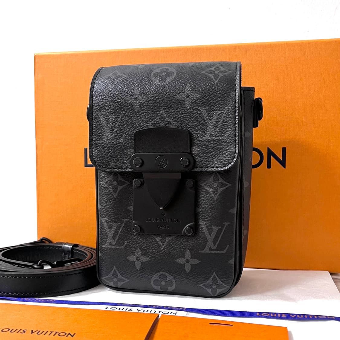 [S급/정품] 루이비통 S락 버티컬 웨어러블 이클립스 크로스백 가방 상품이미지2
