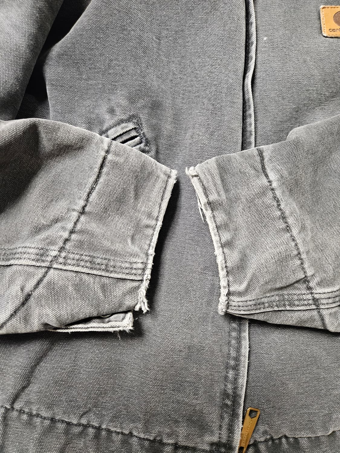 칼하트  j97 디트로이트 워크 자켓 ptl m사이즈 상품이미지9