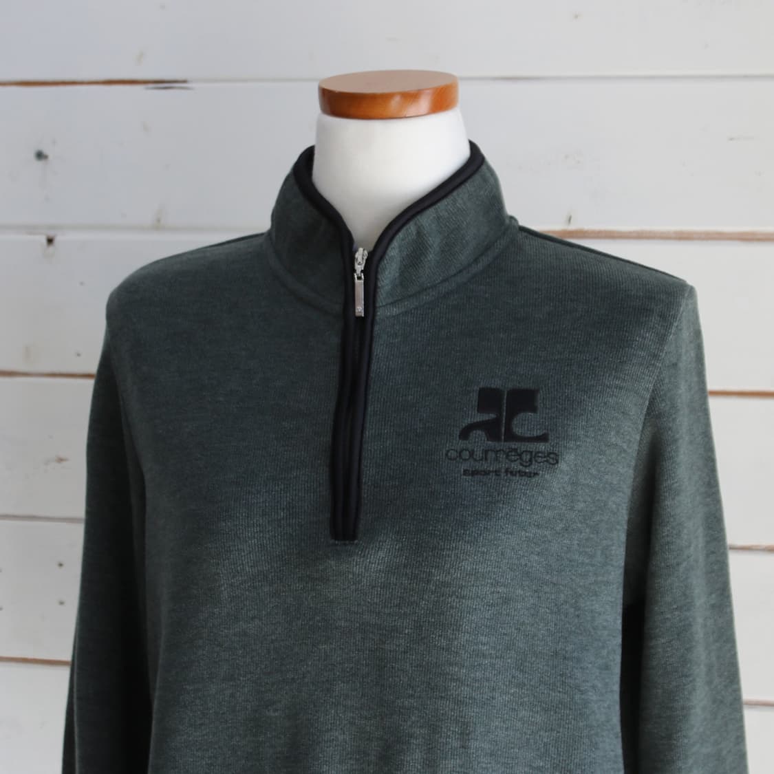 courreges 하프 집업 후리스 (여성용 42) 상품이미지1