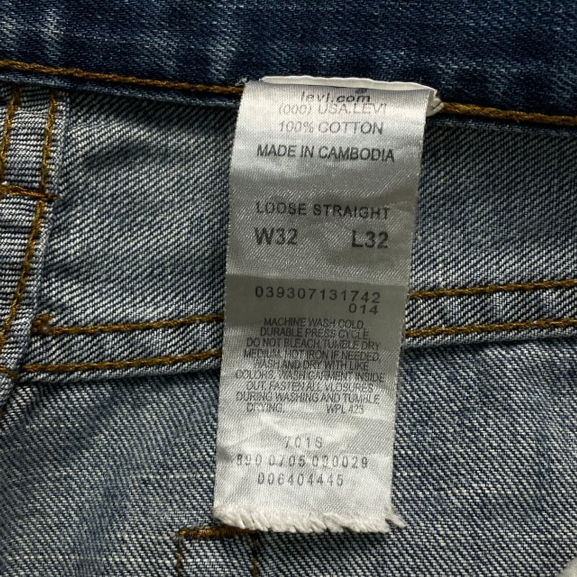 32 리바이스 501 청바지 상품이미지4