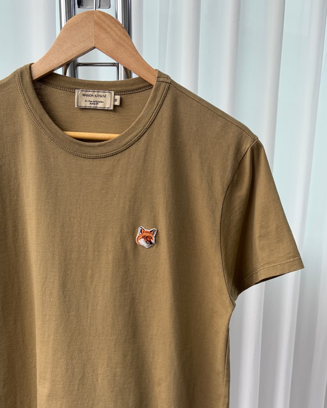 [M]메종 키츠네 폭스 헤드 반팔 티셔츠 상품이미지5