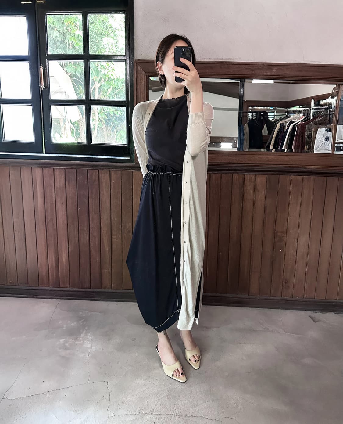 STELLA McCARTNEY silk drape skirt 상품이미지5