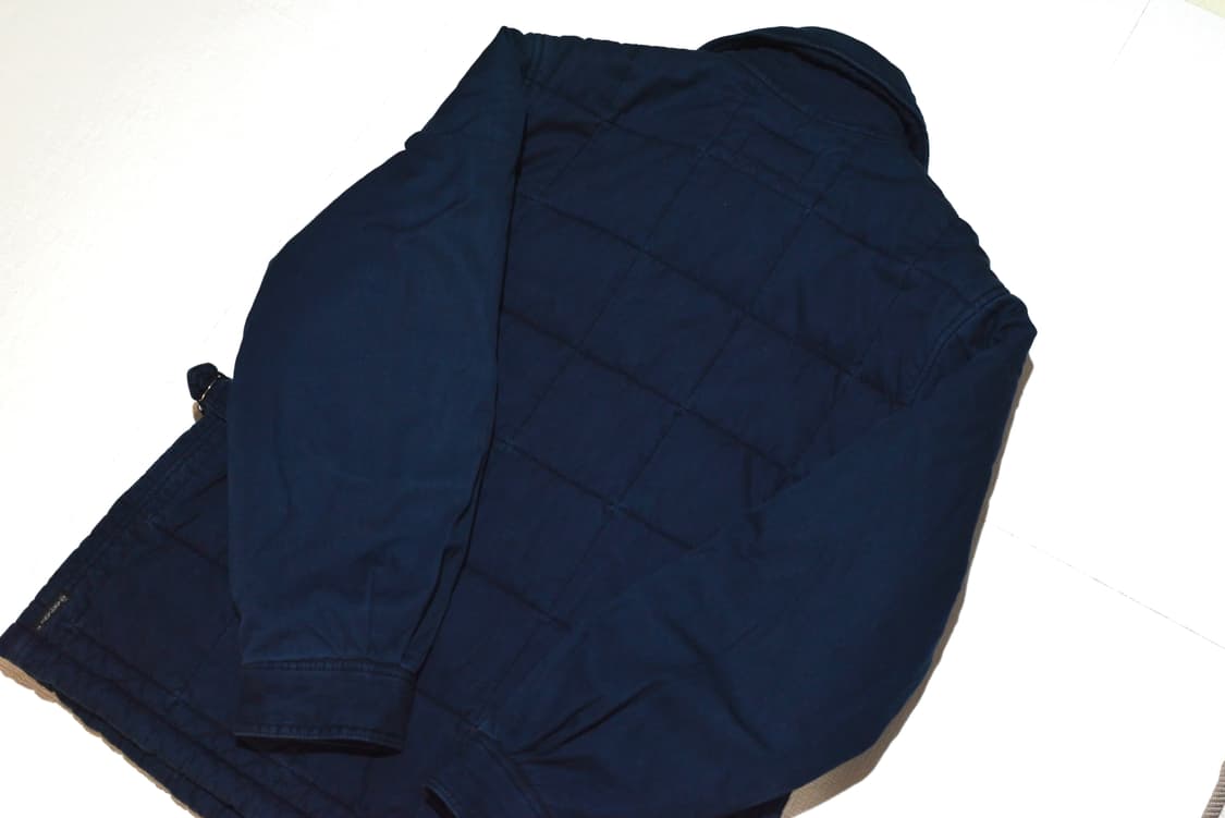 Armani jeans 90s indigo quilting jacket 상품이미지5