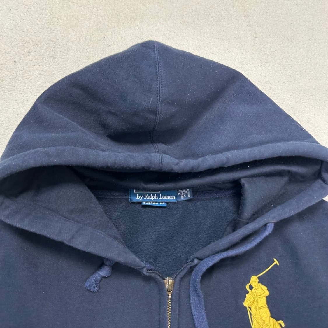 Polo Big Pony Navy Hood Zip-up 상품이미지6