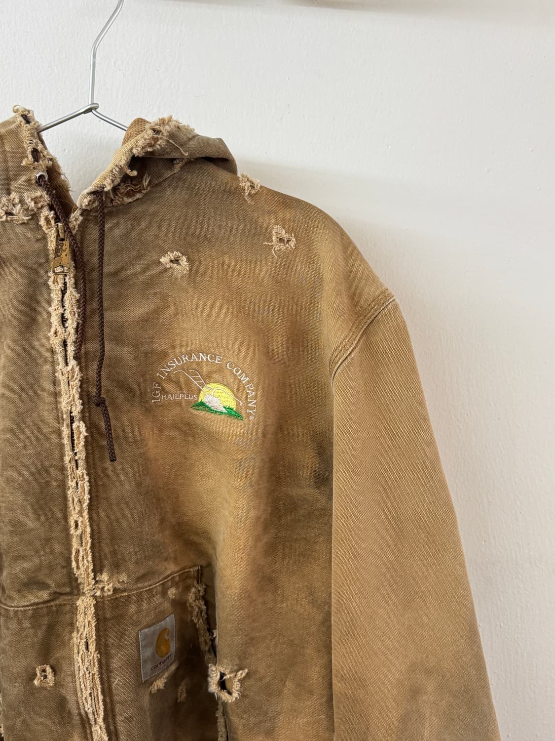 Charhartt thermal lined work hoodie jack 상품이미지3