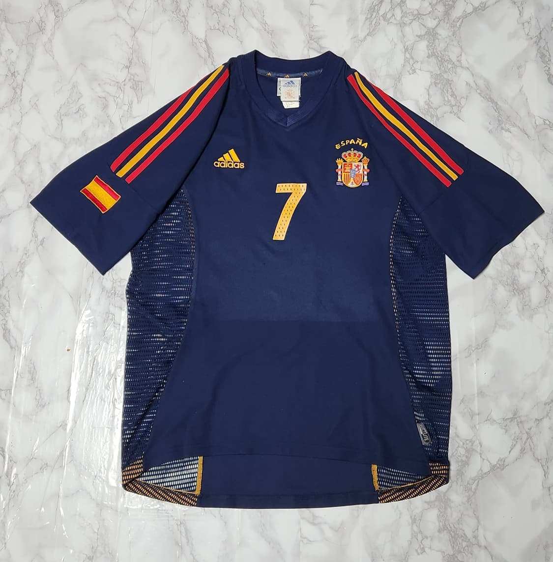 02-04 아디다스 국대 스페인 써드 유니폼 반팔No.7 라울 상품이미지2