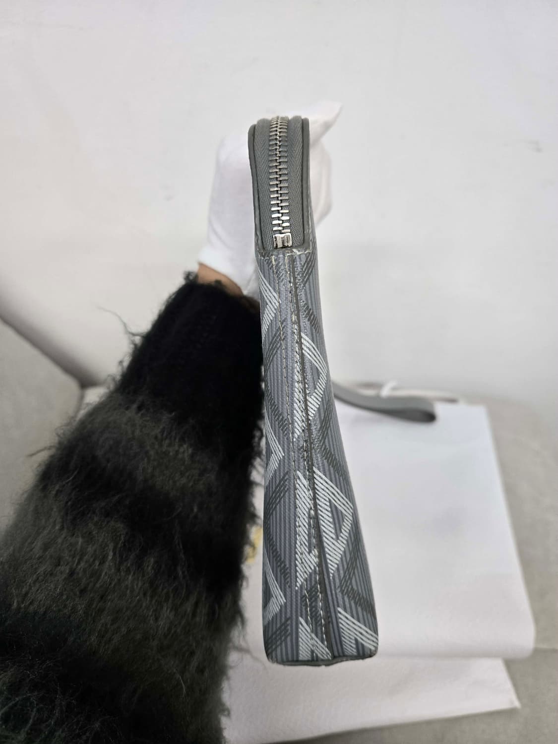 [보증서 정품] 디올 다이아 아이패드 클러치백 상품이미지3