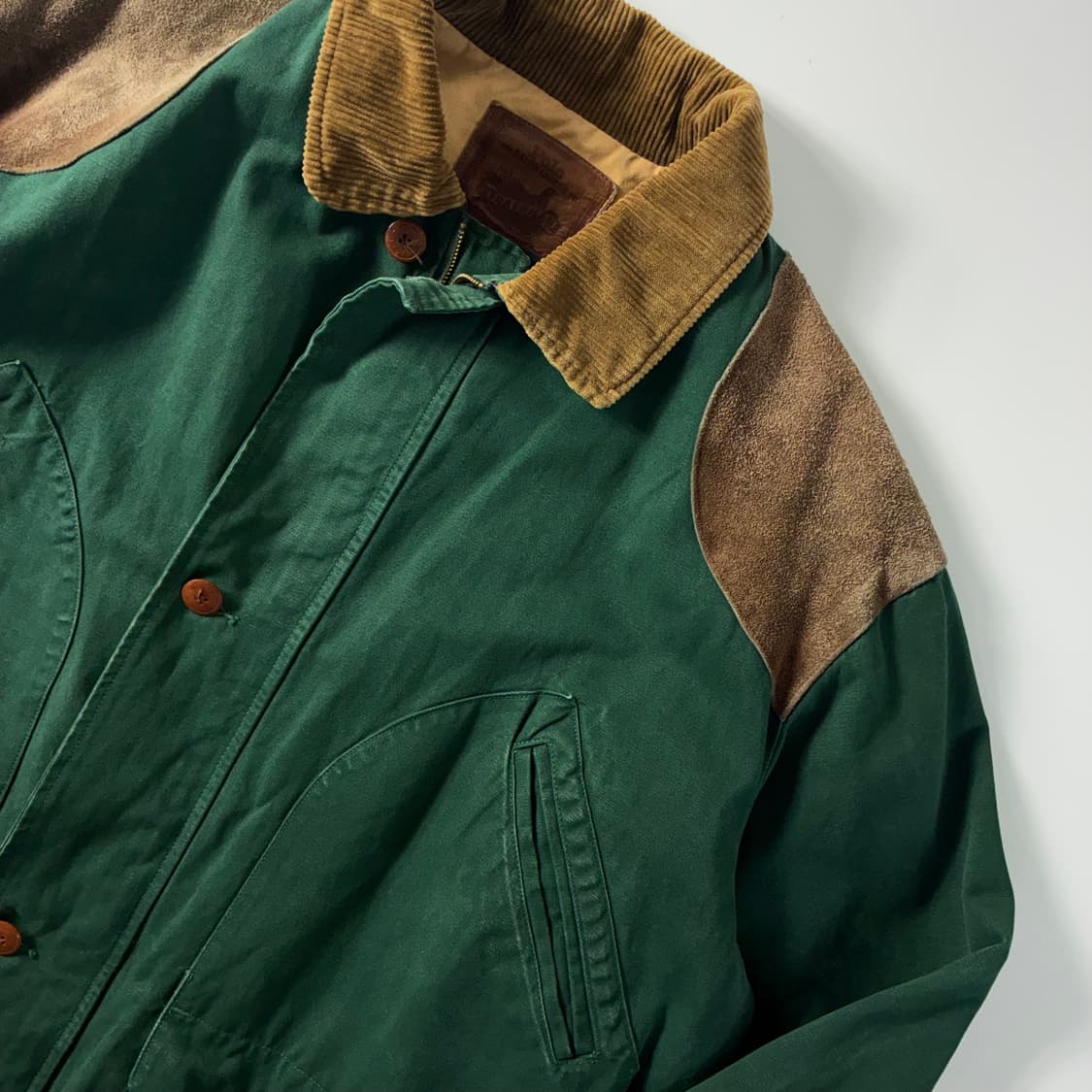 Polo  폴로 랄프로렌 90,s 스포츠맨 그린 헌팅 자켓  상품이미지4