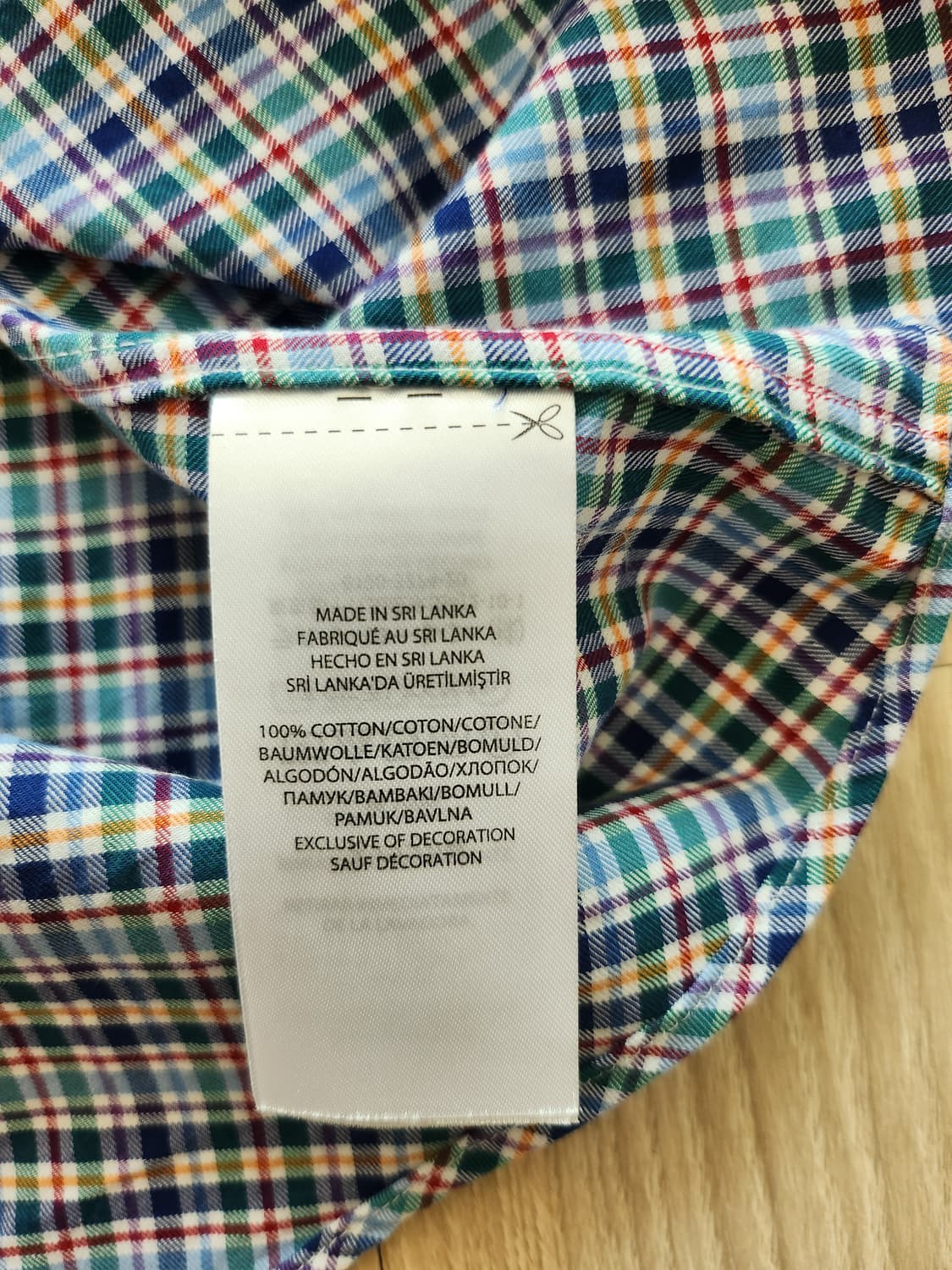 폴로랄프로렌 체크셔츠 (L 상품이미지8