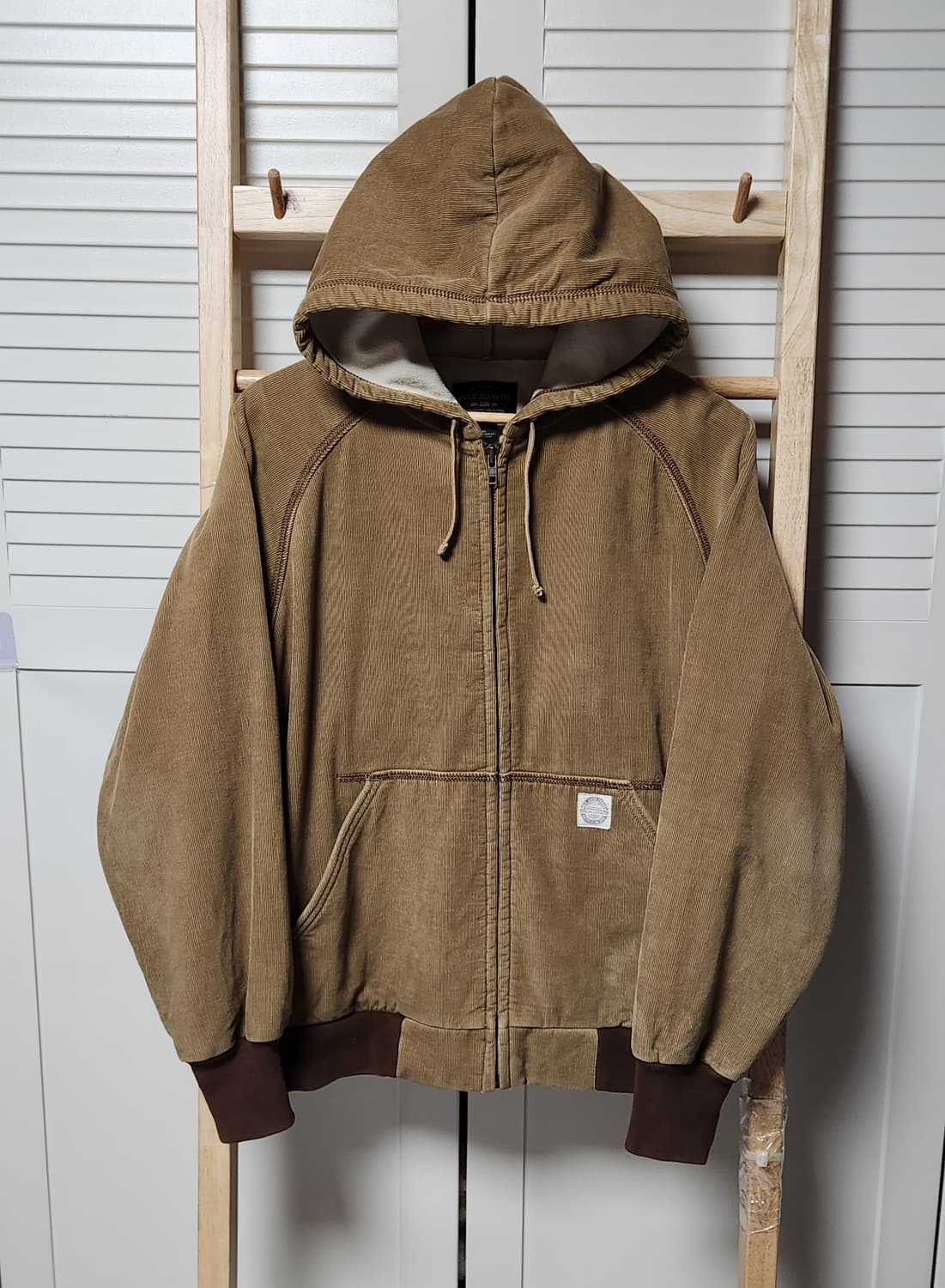 폴로 진스 코듀로이 후드 자켓 플리스 안감 상품이미지1