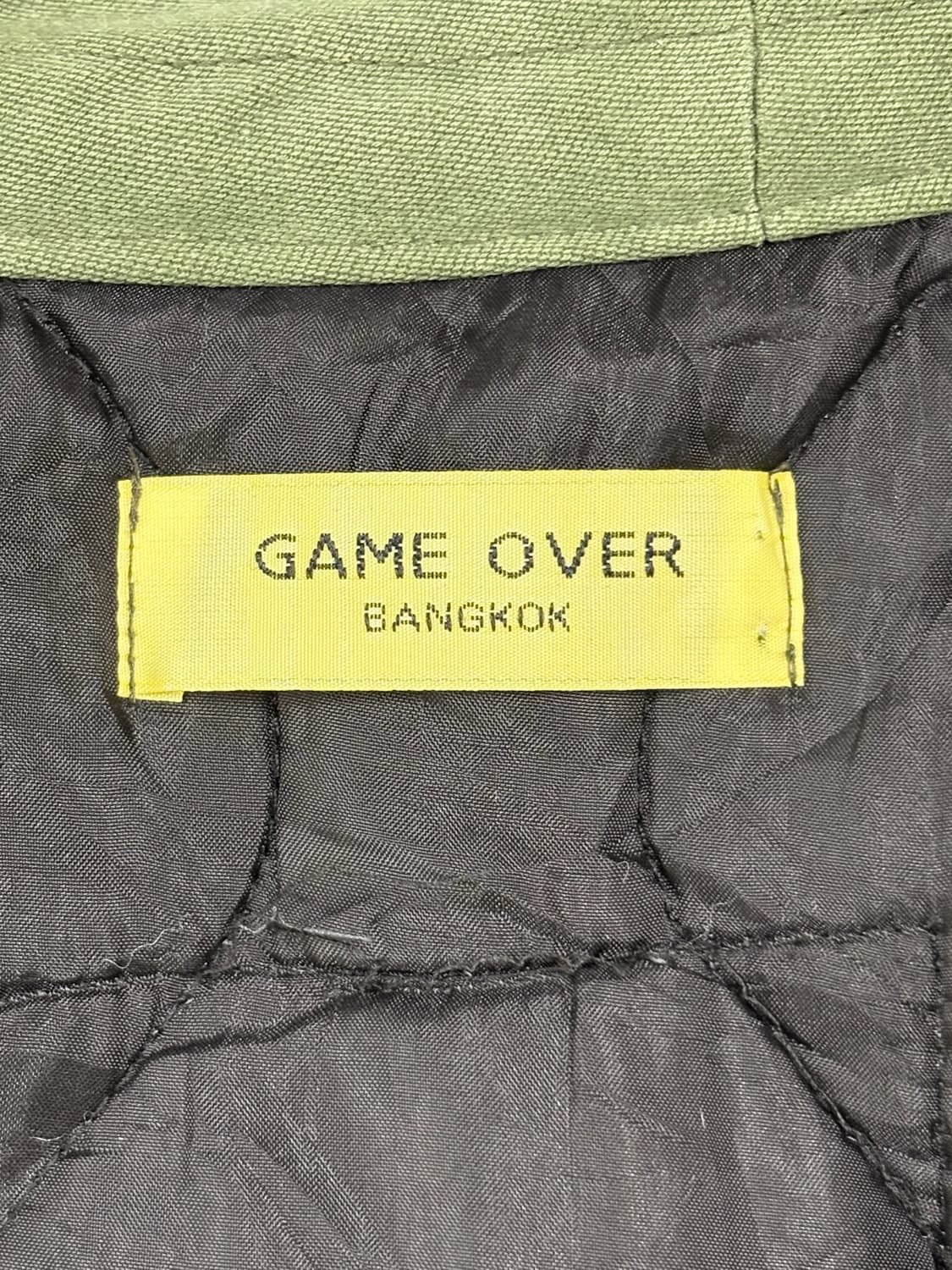 GAME OVER 방콕 브랜드 빈티지 커스텀 퀄팅자켓 깔깔이 상품이미지4