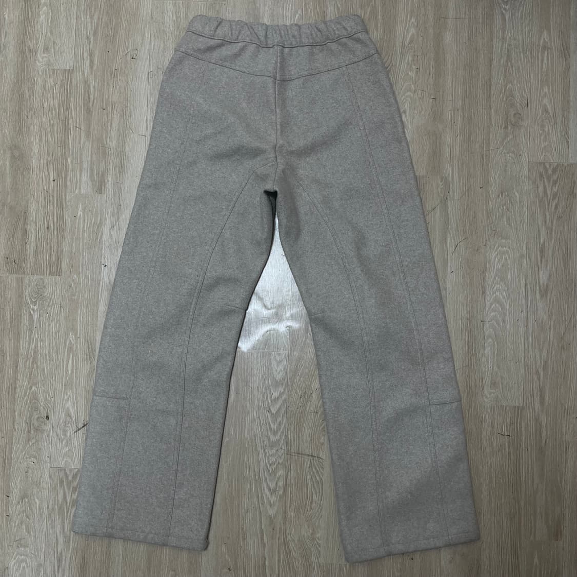 자라 ZARA 여성 패치 포켓 심 모직 트레이닝 밴딩팬츠 XS사이즈 상품이미지5