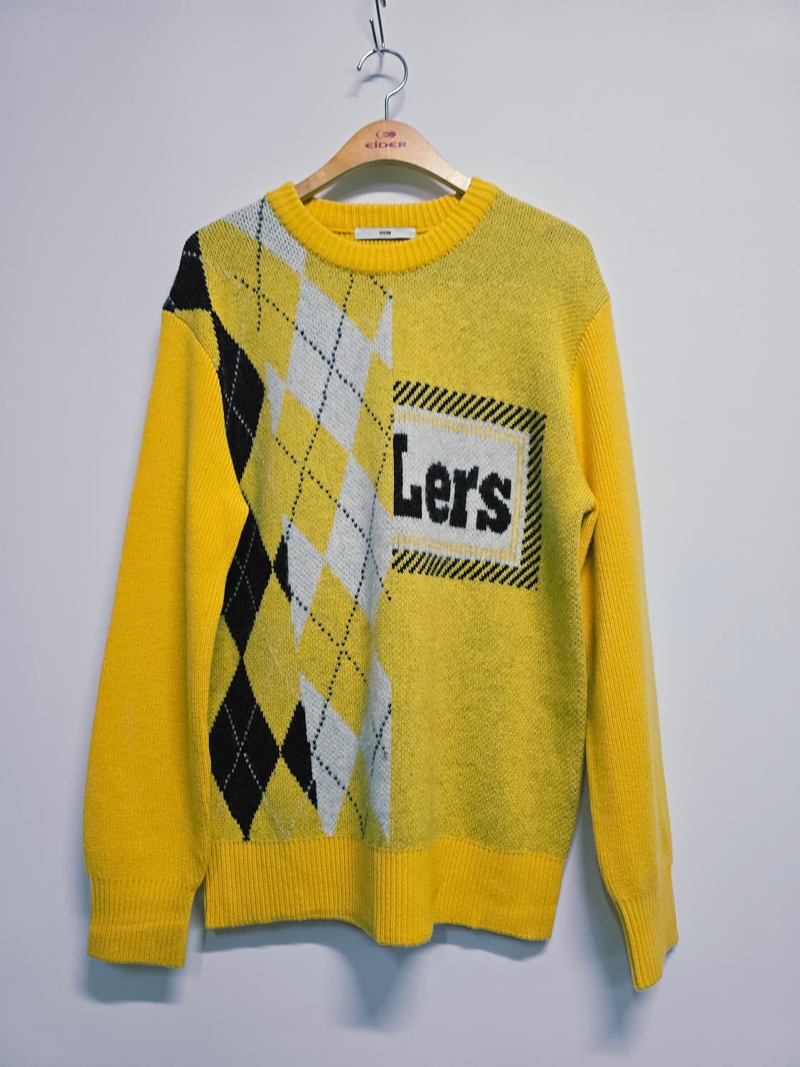 시스템 옐로우 아가일 모 니트95 상품이미지1