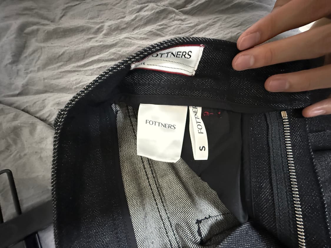 포트너스 투턱 와이드 데님팬츠 (s) 상품이미지3