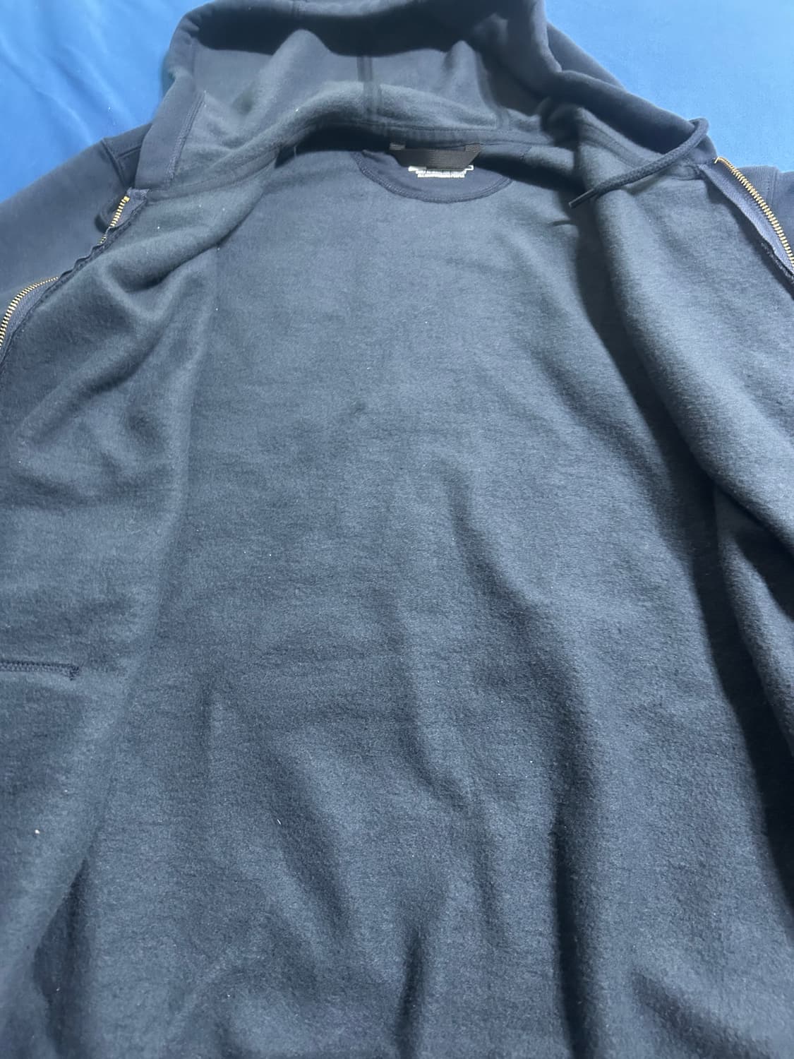 칼하트 후드집업 네이비 M 상품이미지2