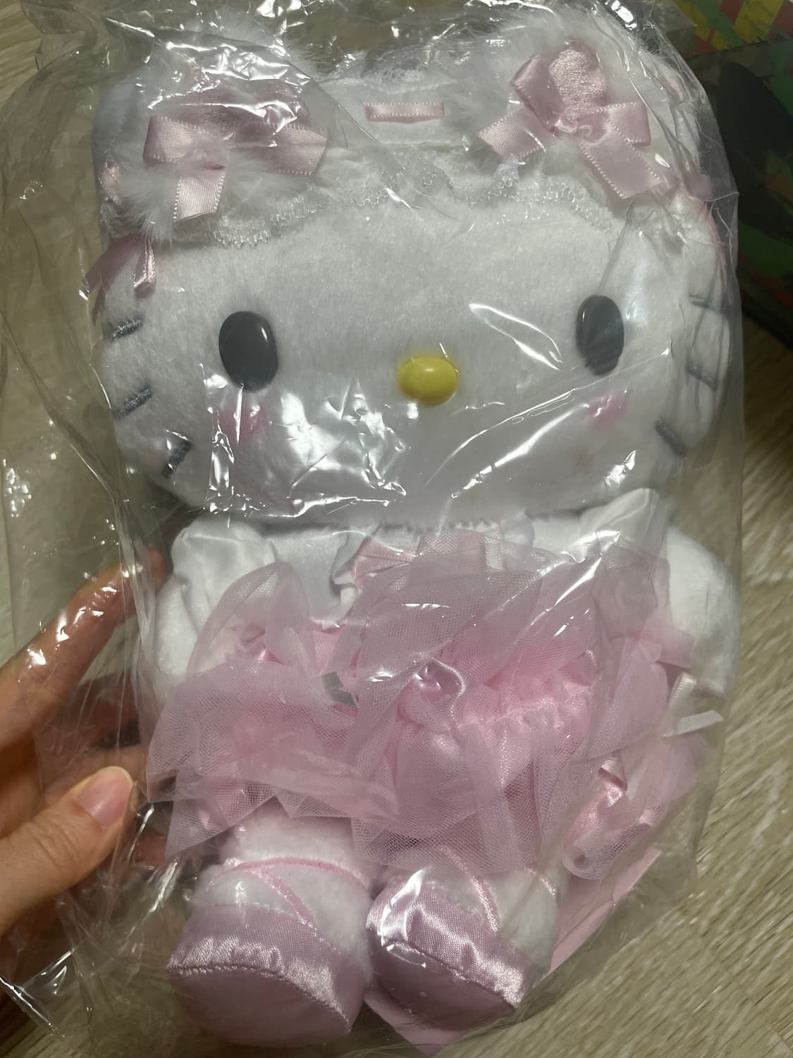 산리오 헬로키티 발레리나 시로네코 키티 누이 상품이미지1