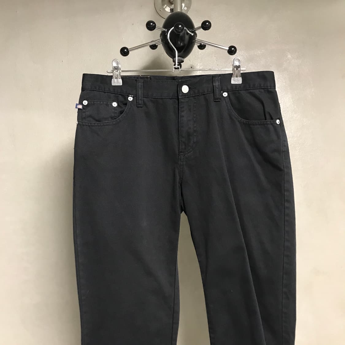 폴로 진스 코튼 팬츠 블랙 10 상품이미지2