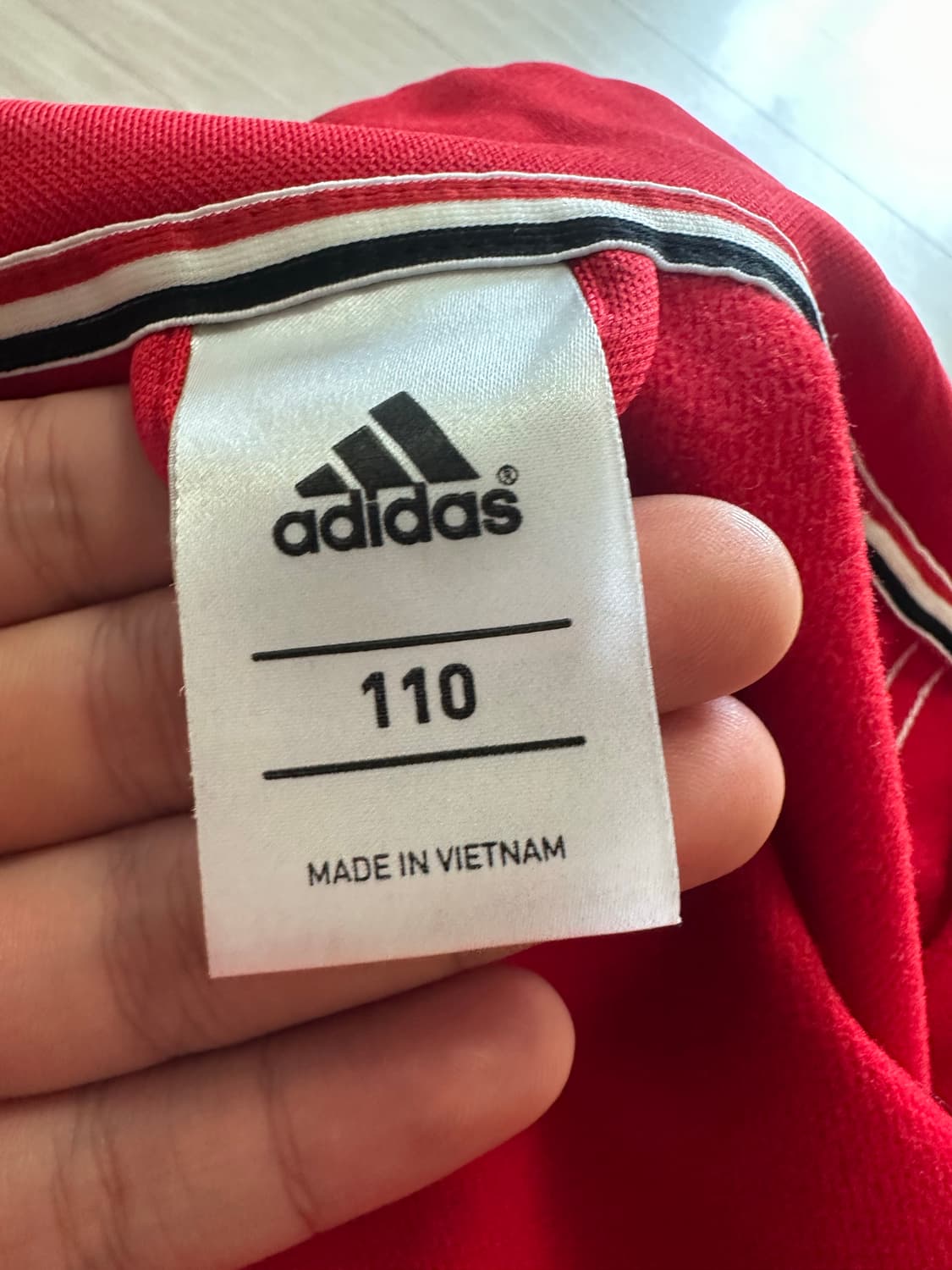 아이다스 빨흰 맨유 대장 저지 져지 상품이미지5