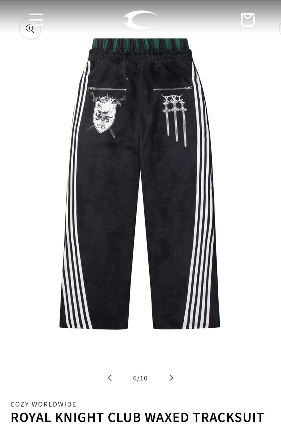 코지월드와이드 cozyworldwide 트랙팬츠 S 상품이미지1