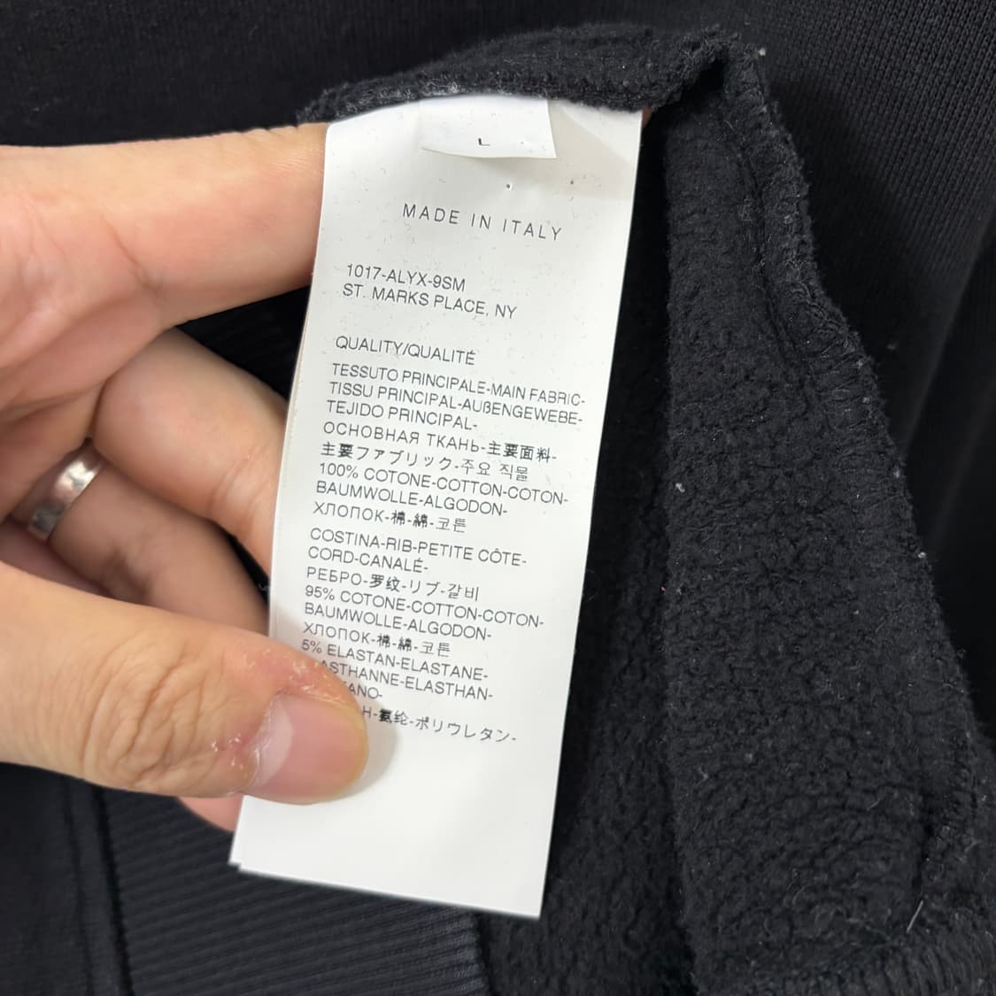 1017 Alyx 알릭스 크루넥 스웻 셔츠 상품이미지8