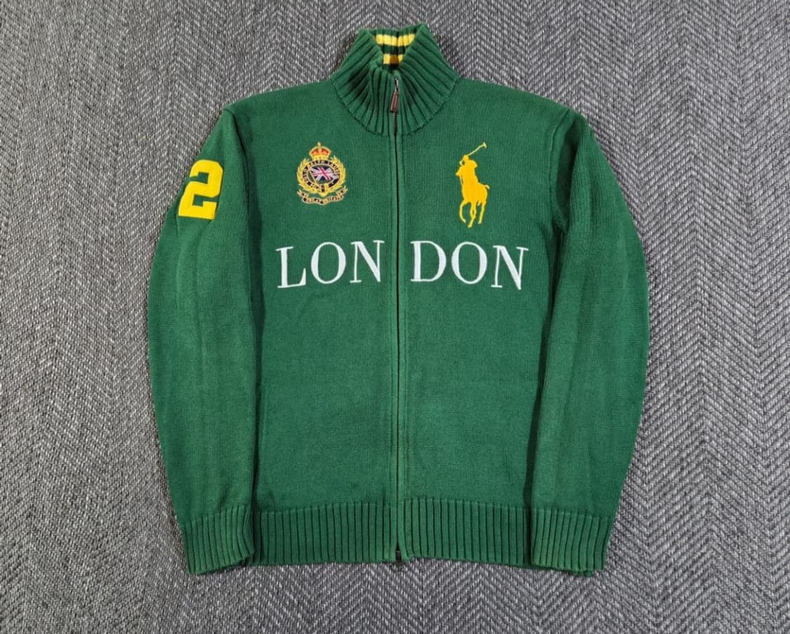[ XL] 폴로 치프키프 런던빅포니 니트 집업 상품이미지1