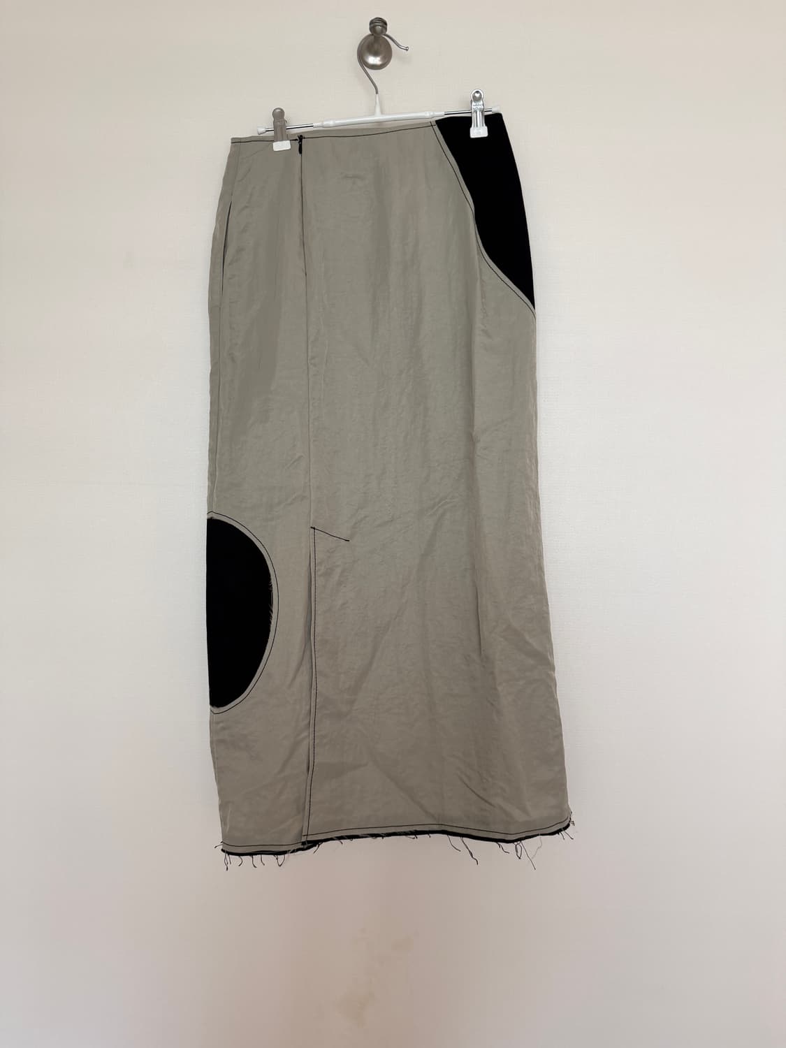 마뗑킴 벨트 트임 나일론 스커트 치마 상품이미지3