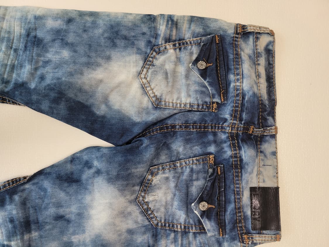 티비제이 TBJ 남자 워싱 청바지 33 블루 상품이미지10