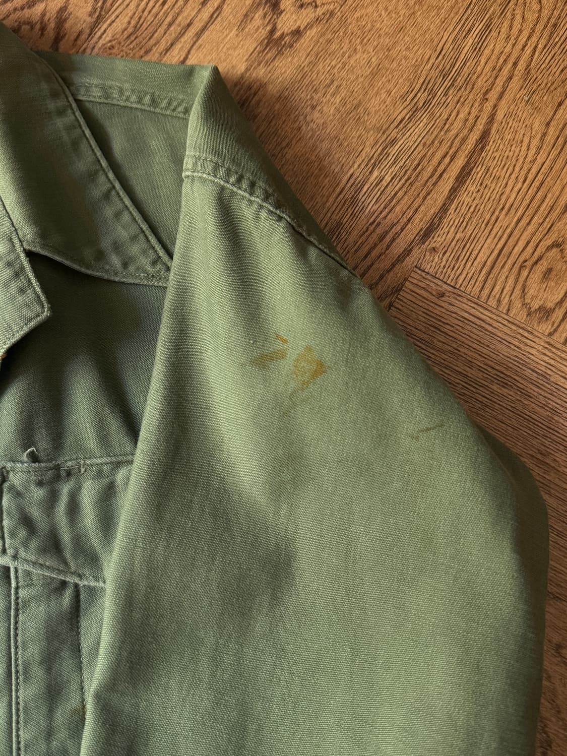 [M]50's 오리지널 USMC P-56 퍼티그 셔츠 상품이미지5