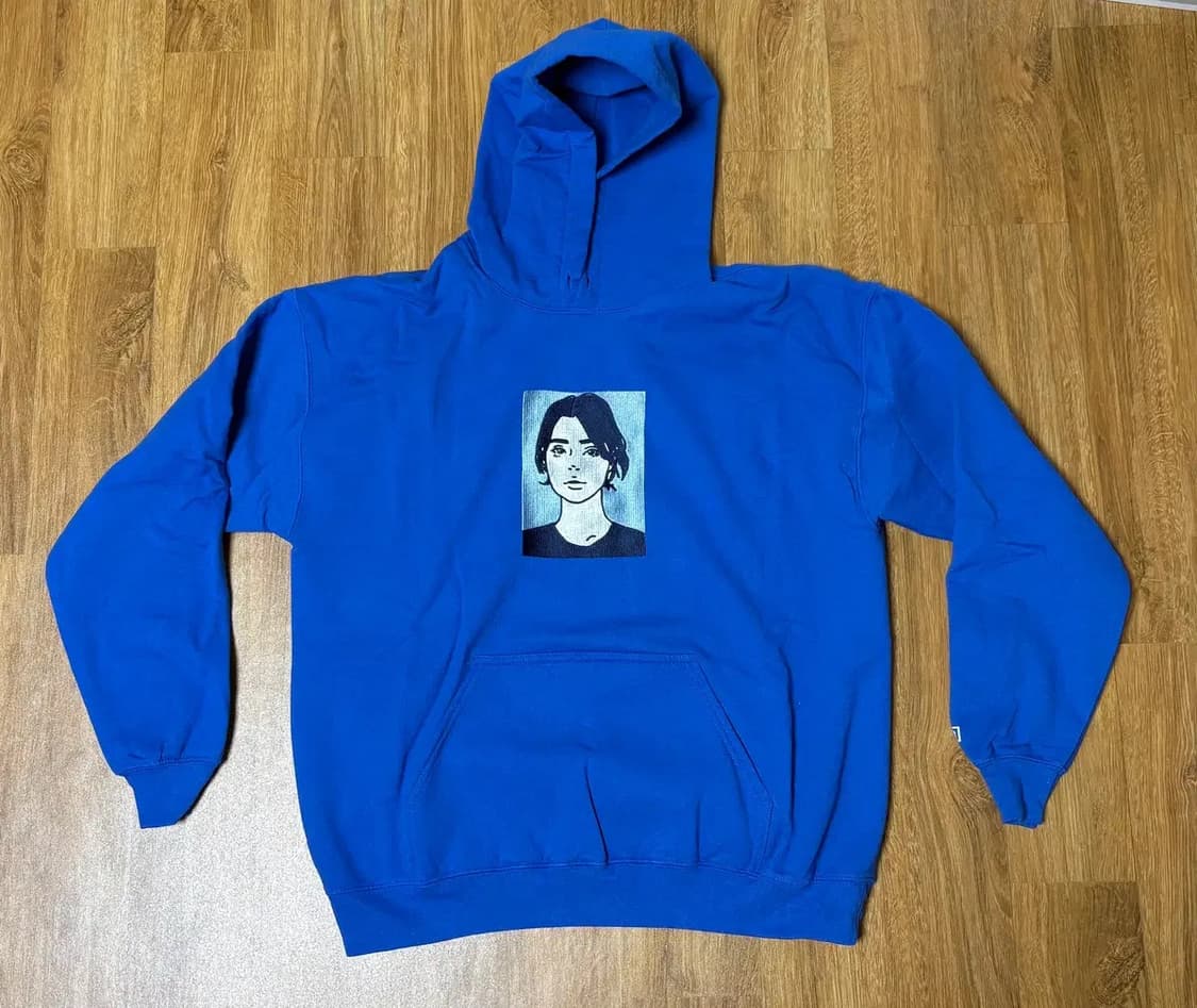 ONAIR KYNE 후드티 블루 상품이미지1