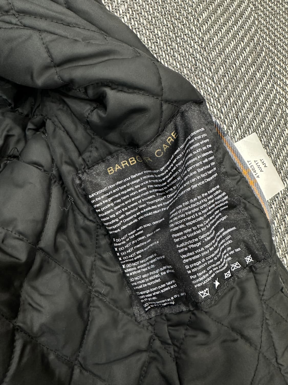 바버 왁스 자켓 상품이미지5