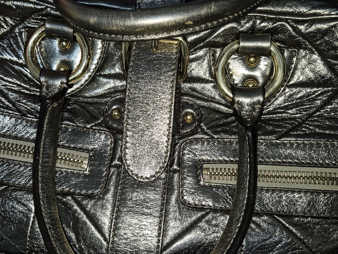 Marc Jacobs 2000s metallic Chain leather 상품이미지3