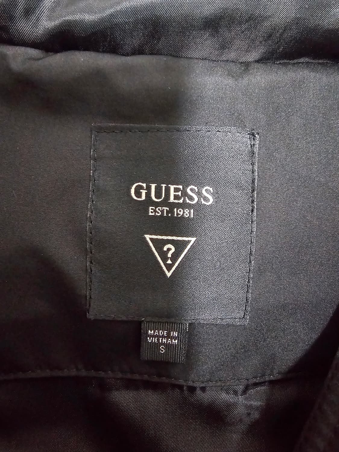 게스 여성 덕다운 패딩조끼 S 상품이미지3