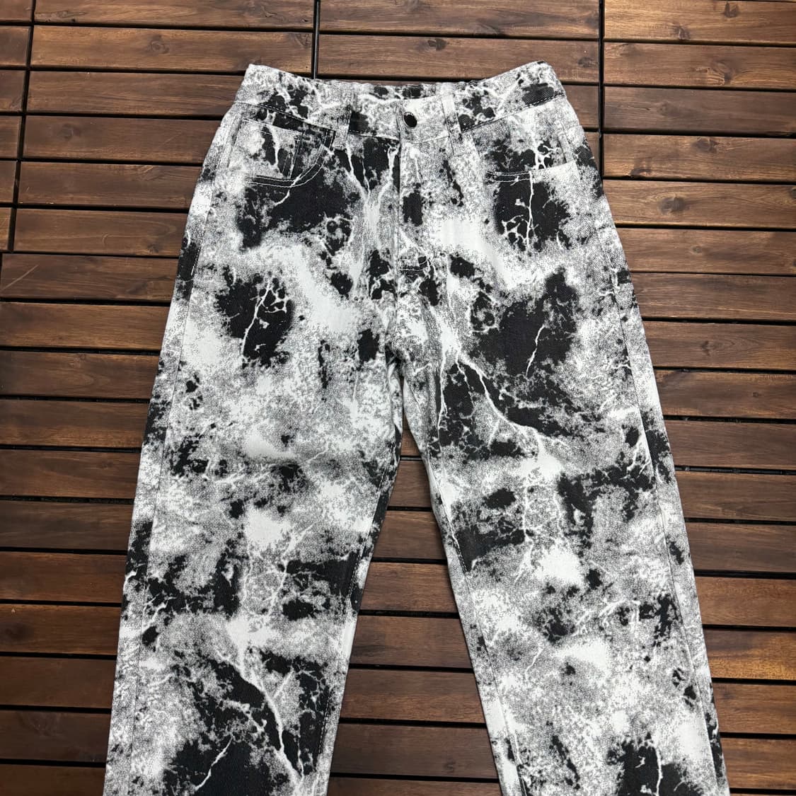 빈티지 스톰 그래픽 워싱 데님 (28)  상품이미지2