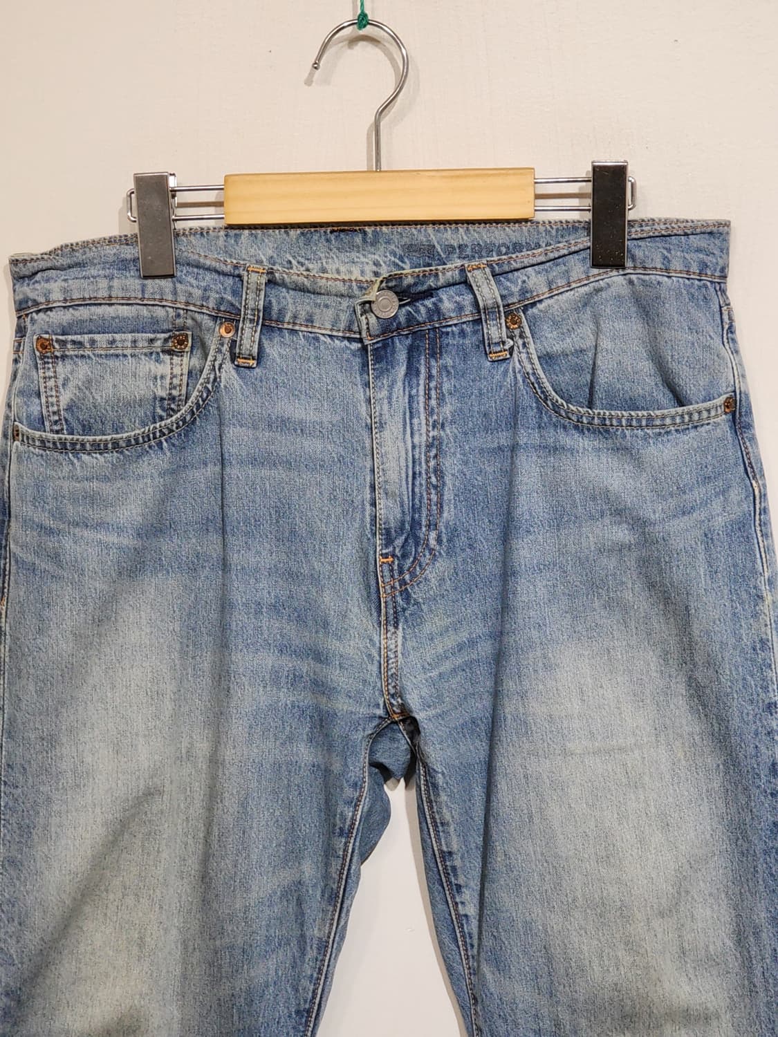 (32) 리바이스 502 청바지 연청 데님팬츠 스판 145주년판  상품이미지2