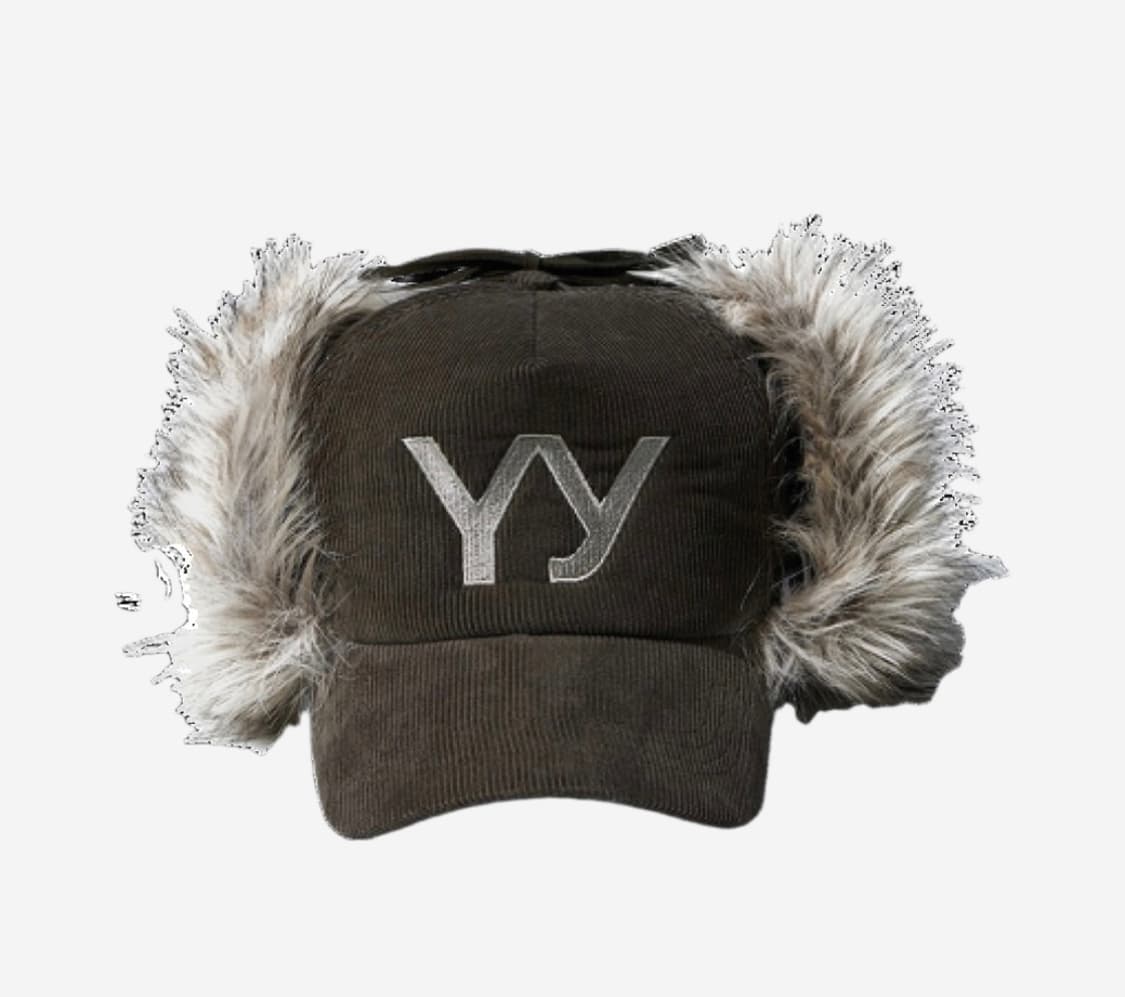 오픈yy 퍼 코듀로이캡 상품이미지1